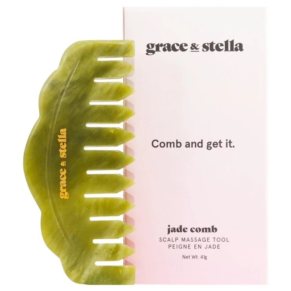 Grace & Stella Jade Scalp Massage Tool